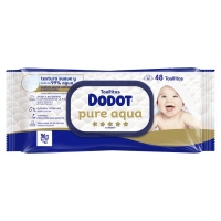 Toallitas DODOT Aqua Pure 0% plásticos 48 unidades