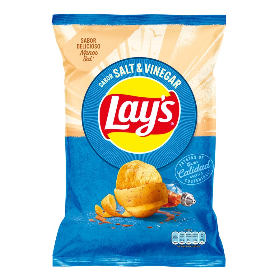 Patatas fritas LAY'S Sal y Vinagre 150 g