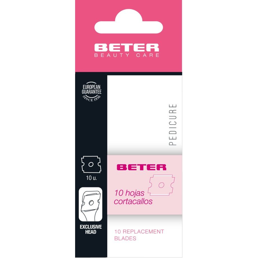 Cargador cortacallos BETER p/10 hojas