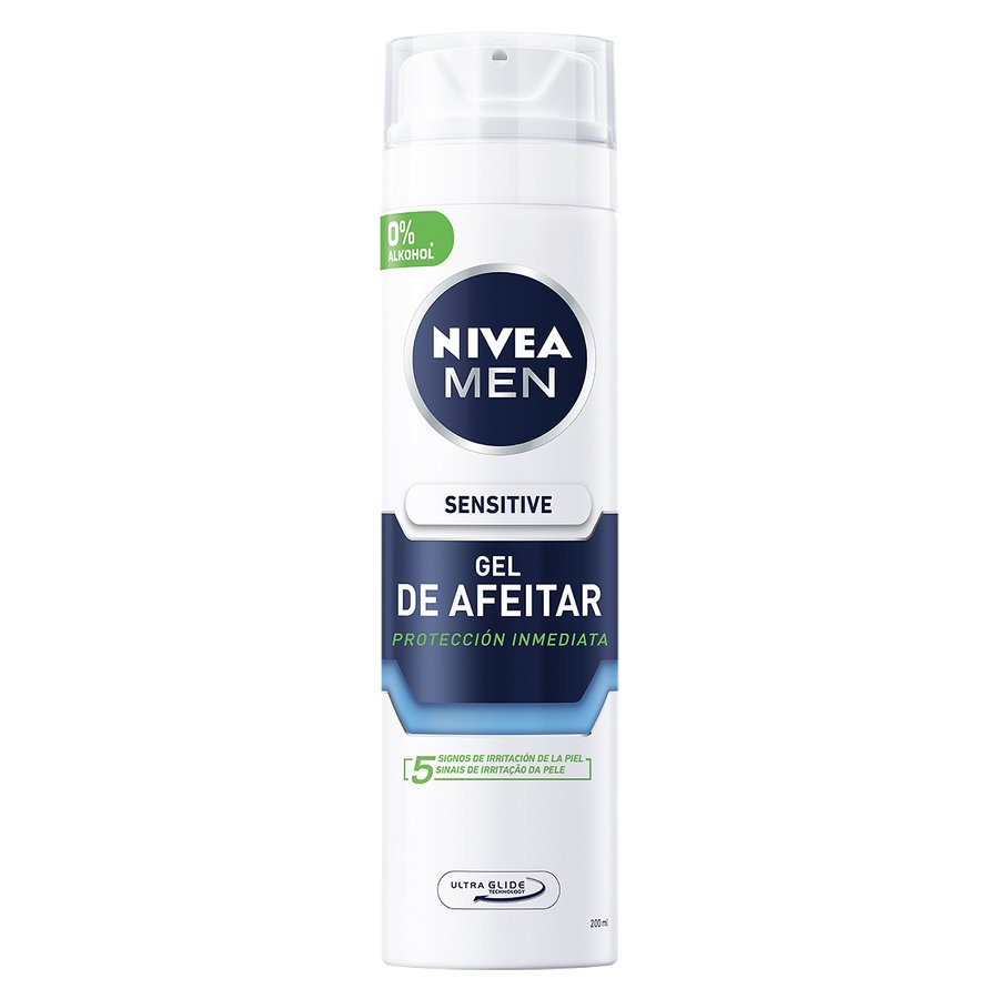 Gel de afeitar NIVEA sensitive 200 ml
