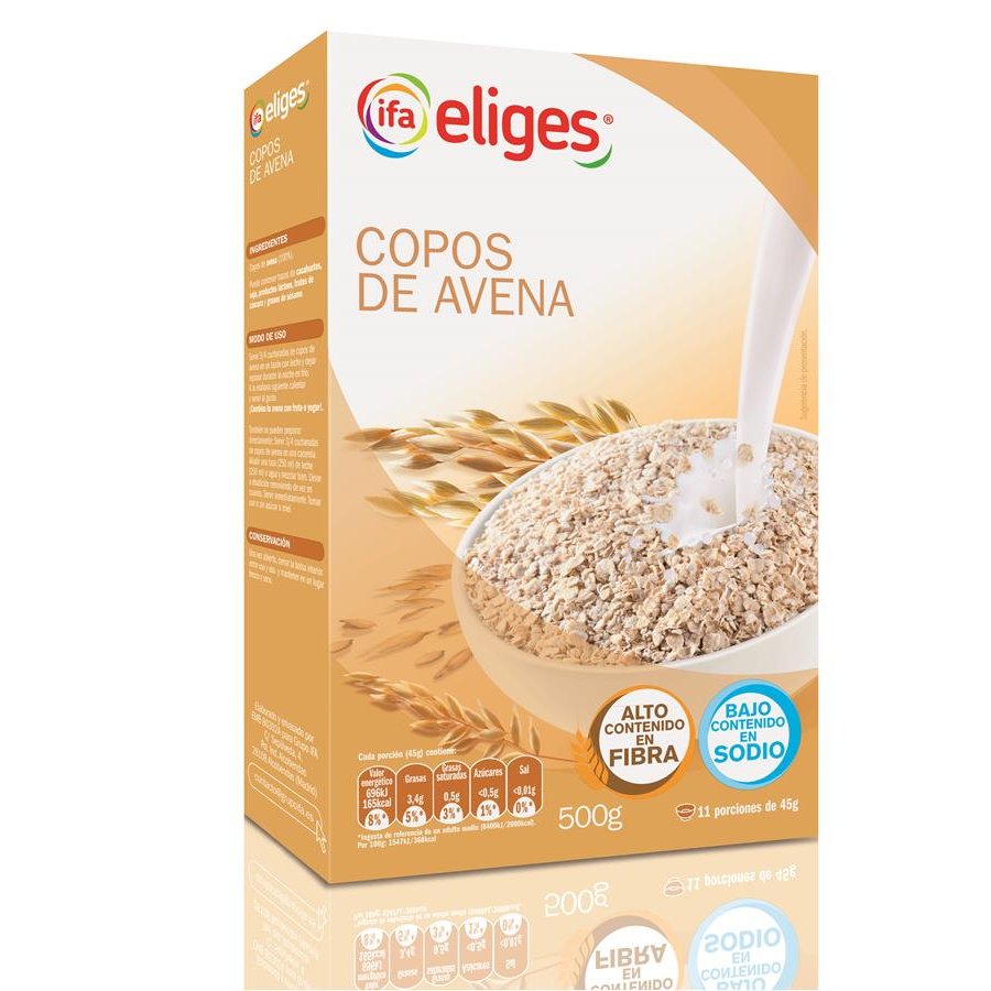 Cereales IFA ELIGES copos de avena 500 g