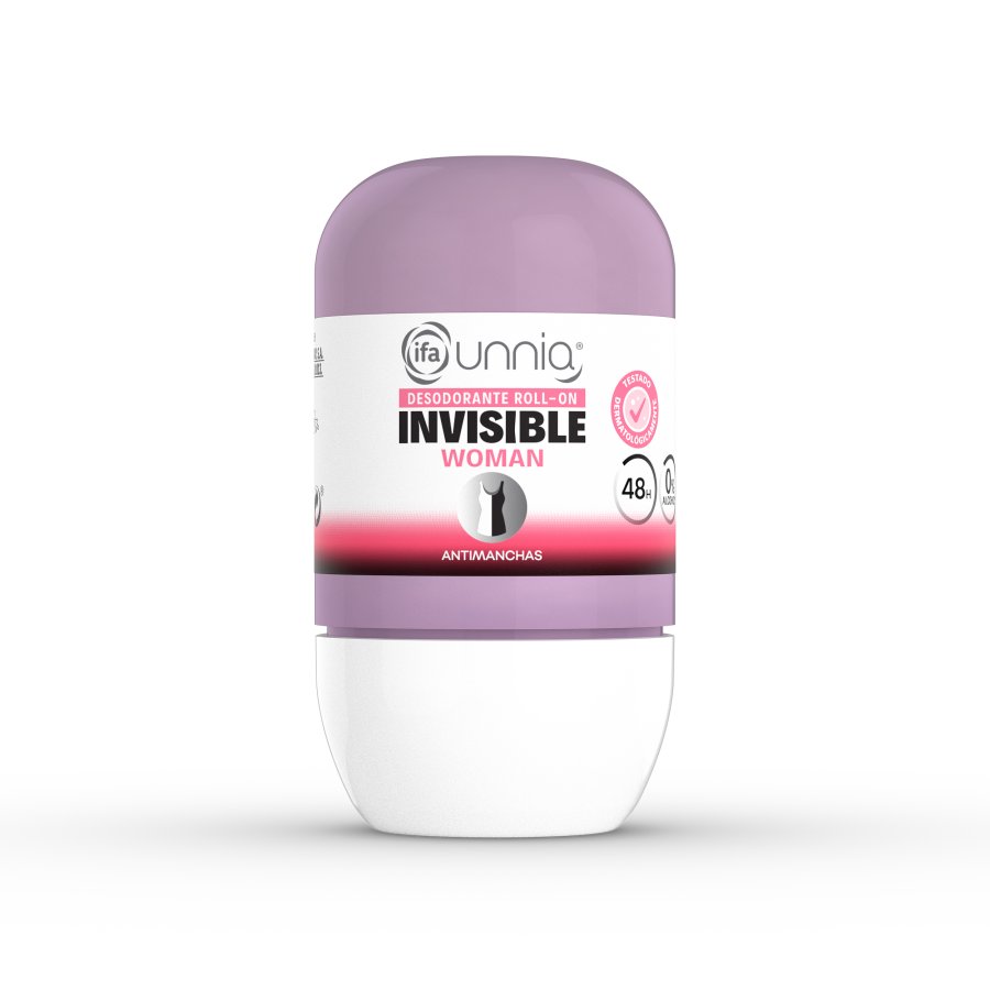 Desodorante IFA UNNIA invisible mujer 48 h roll on 75 ml