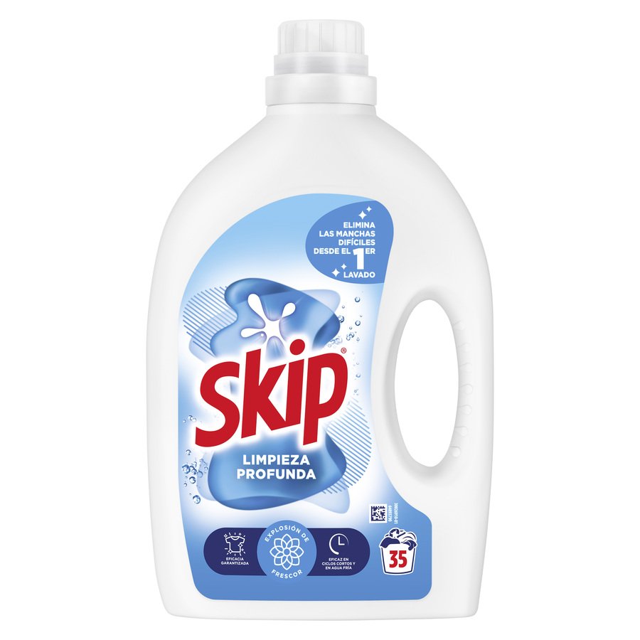 Detergente líquido SKIP 35 lavados