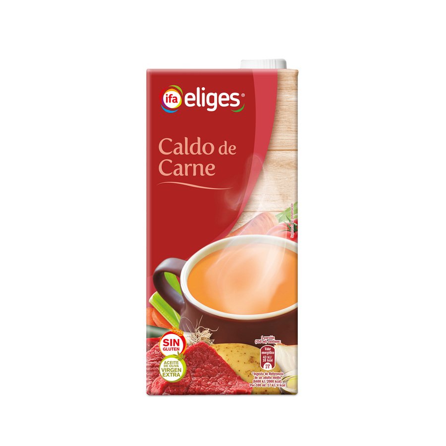 Caldo de carne IFA ELIGES brik 1 l