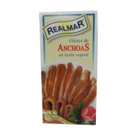 Filete anchoa aceite vexetal REALMAR 43 g pn.