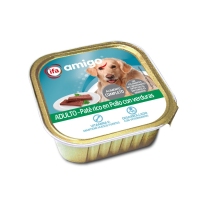 Alimento perro adulto paté IFA AMIGO pollo con verdura 300 g