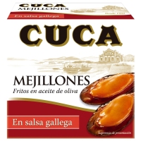 Mexillóns CUCA en salsa galega 96 g pn.