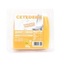 Queixo cheddar CETEDERA taco 300 g