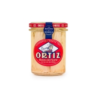 Bonito norte en aceite de oliva ORTIZ tarro 220 g pn.