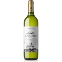 Viño branco D.O.A Mancha ABADIA DEL ROBLE botella 75 cl