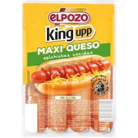 Salchichas ELPOZO King Upp Maxi queixo 330 g