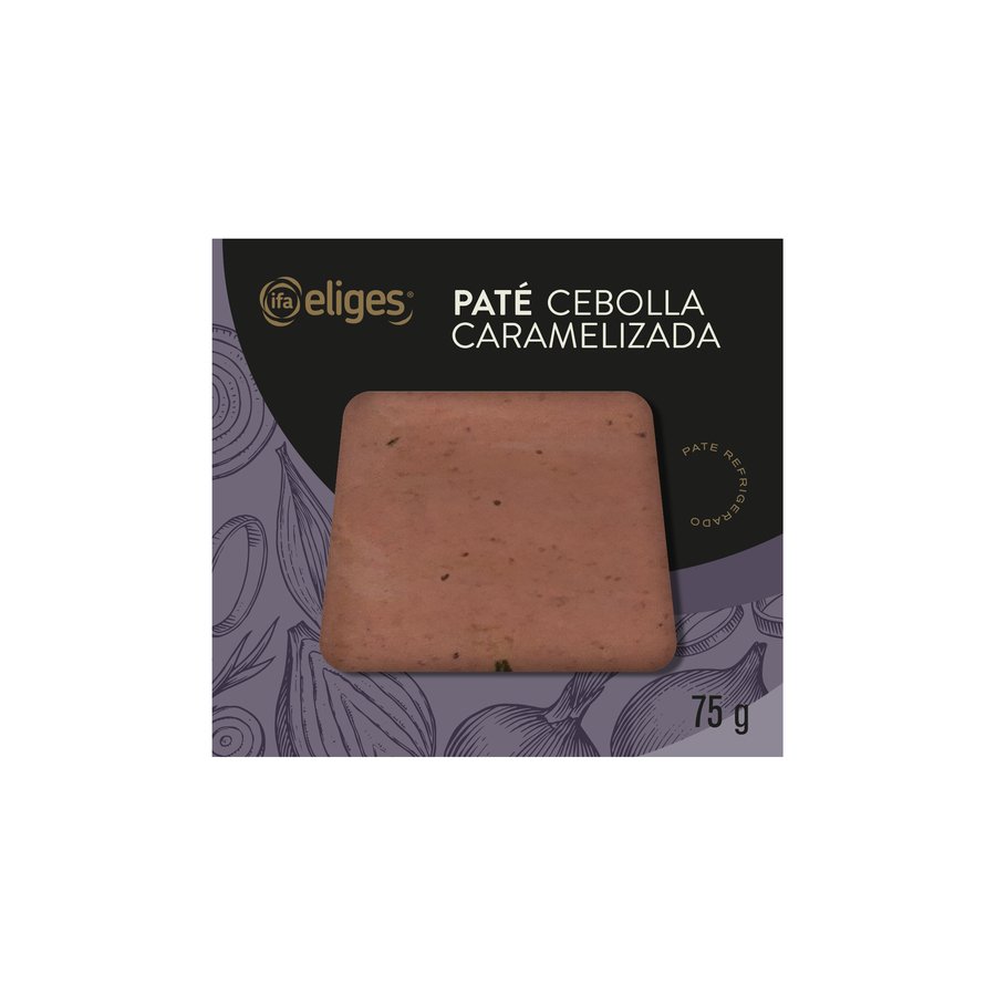 Paté refrigerado cebolla caramelizada IFA ELIGES 75 g