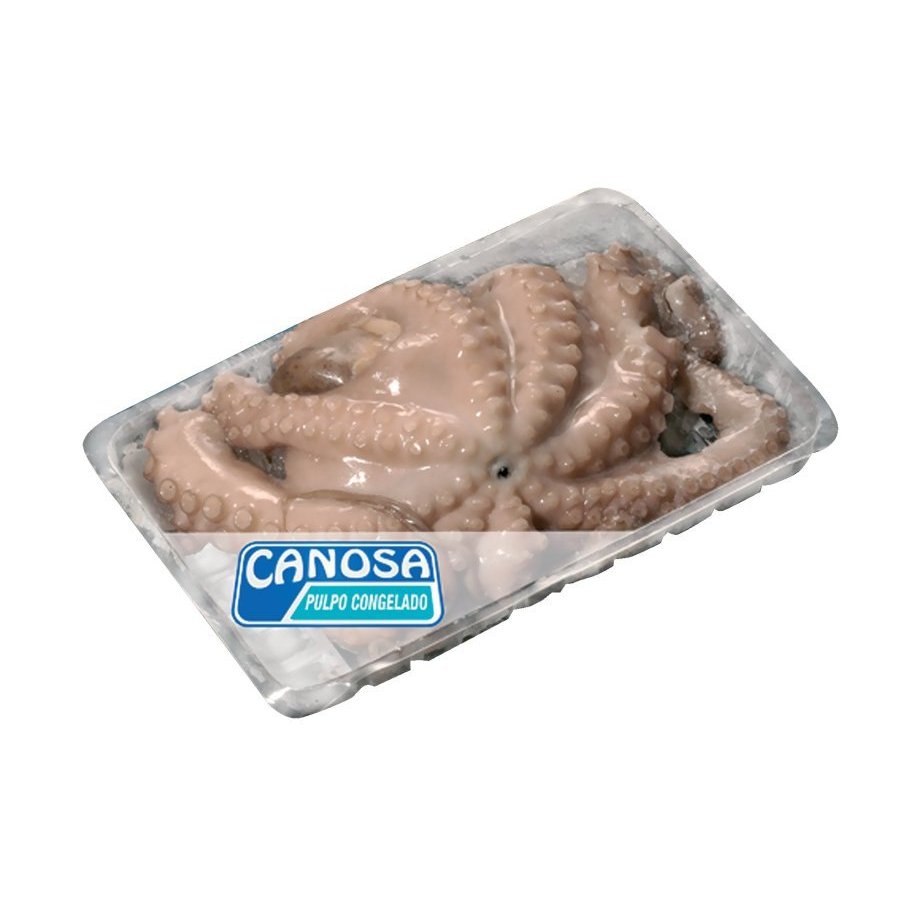 Pulpo congelado CANOSA bandeja 1-2 kg kilo
