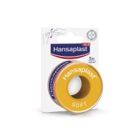 Esparadrapo suave HANSAPLAST 5mx2,5cm