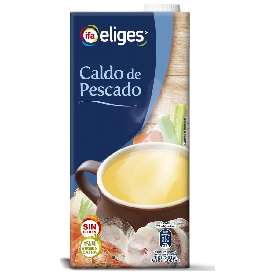 Caldo de pescado IFA ELIGES brik 1 l