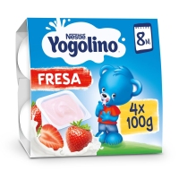 Alimento infantil Nestle YOGOLINO amorodo sen glute lote 4x100 g