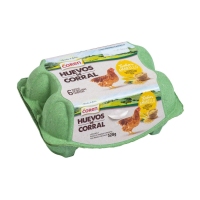 Huevos camperos COREN M (53-63 g) 6 unidades  (LIBRES DE JAULA)