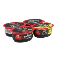 Leche fermentada DANONE YOPRO fresa pack 4x120 g
