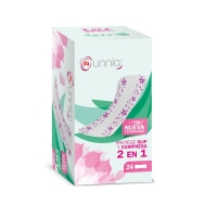 Protege slip y compresa 2 en 1 IFA UNNIA 24 unidades