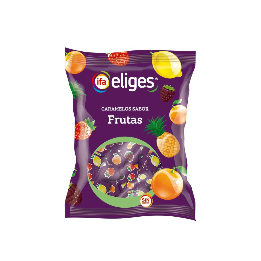 Caramelos IFA ELIGES sabor frutas sin gluten 500 g