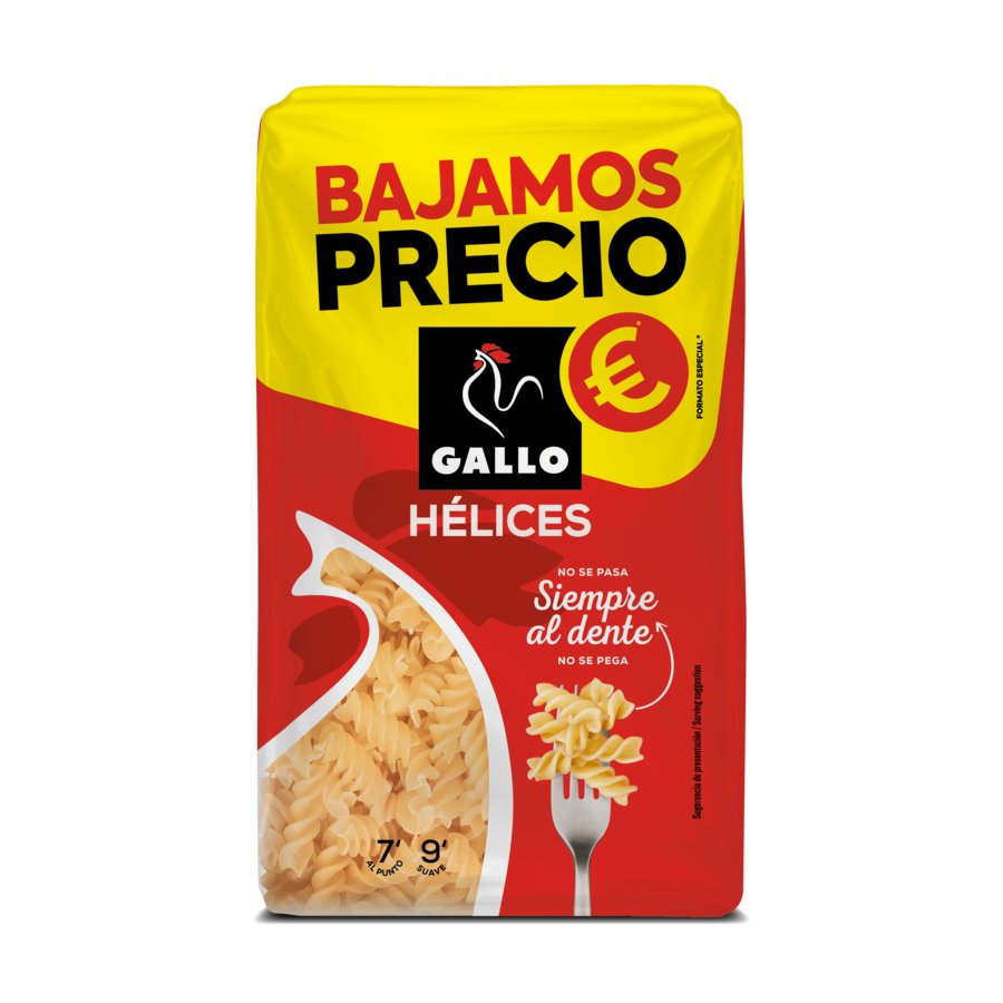 Hélices GALLO bolsa 400 g