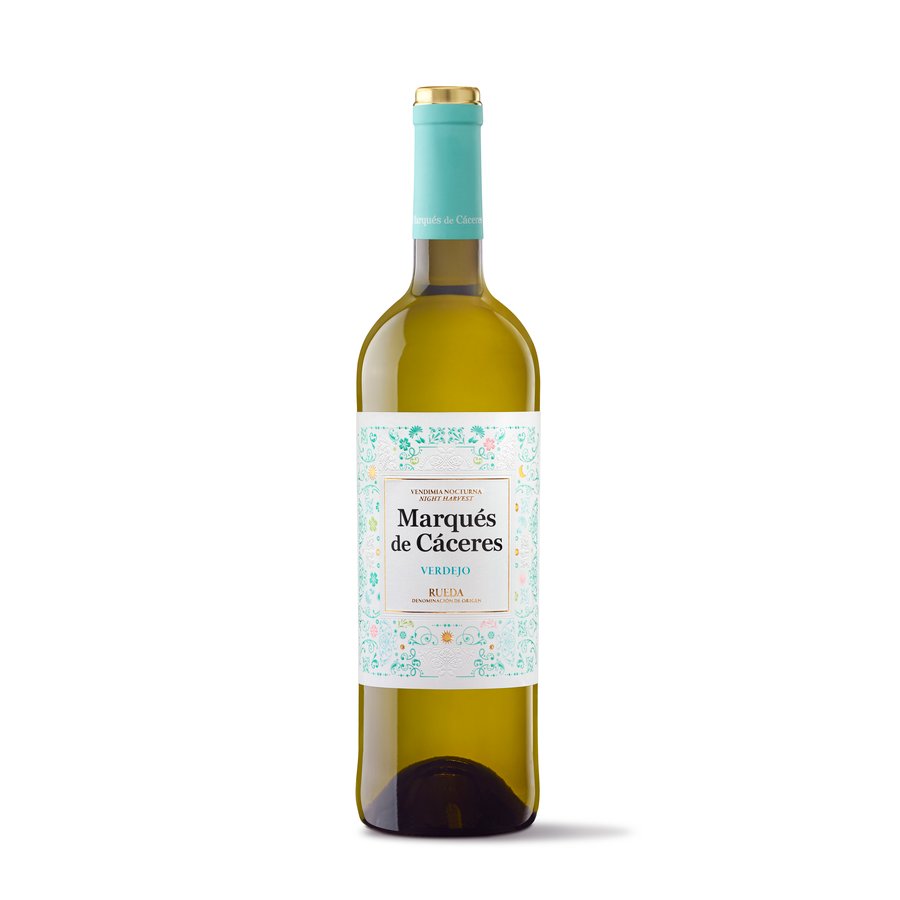 Vino blanco D.O.Rueda MARQUES DE CACERES verdejo botella 75 cl