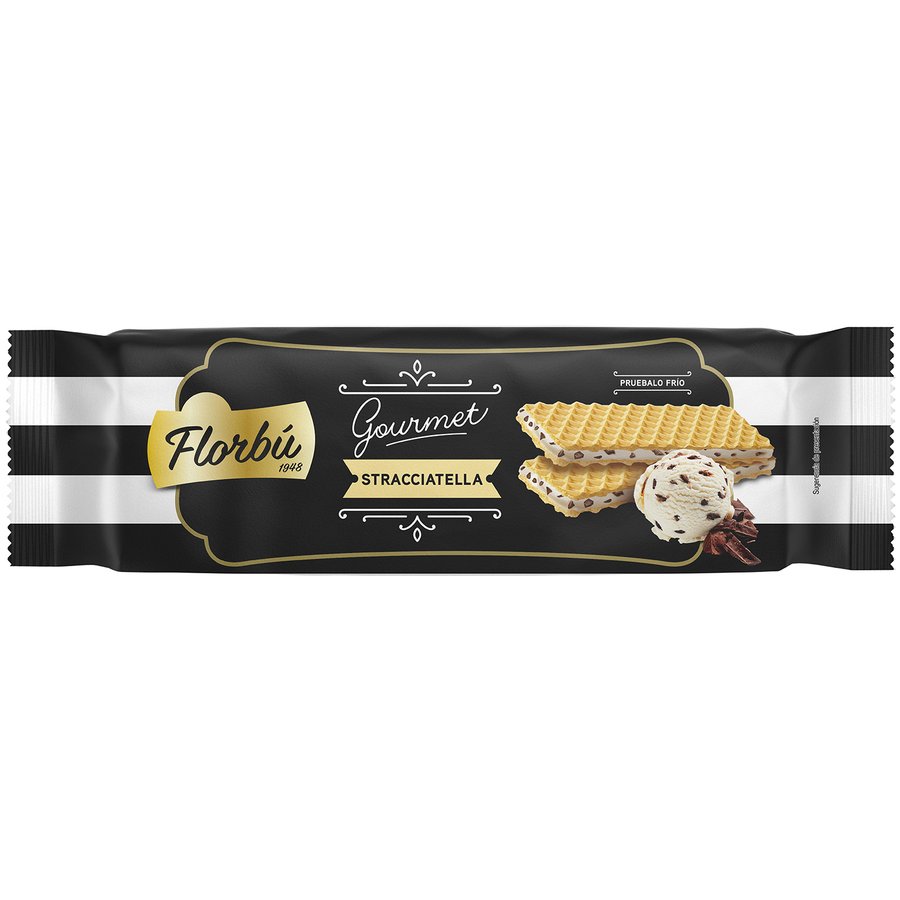 Barquillos FLORBU stracciatella gourmet 140 g
