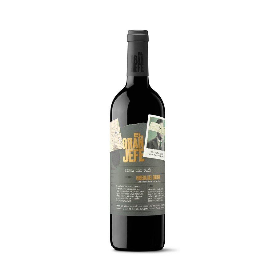 Vino tinto D.O.Ribera del Duero EL GRAN JEFE botella 75 cl