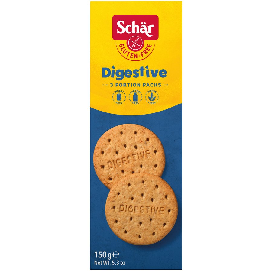 Galletas Digestive SCHAR sin gluten 150 g