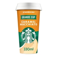 Café refrixerado STARBUCKS caramel macchiato 330 ml