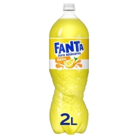 Refresco FANTA limón Zero botella 2 l