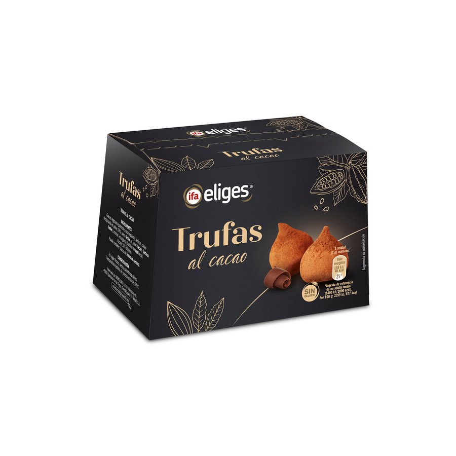Trufas de cacao IFA Eliges estuche 200 g