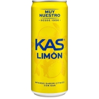 Refresco KAS limón lata 33 cl