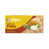 Caldo de pollo IFA ELIGES 12 pastillas 120 g