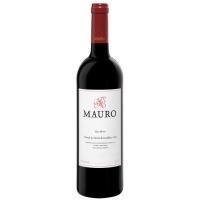 Vino tinto IGP.Tierra de Castilla y León MAURO Cosecha botella magnum 1,5 l en caja madera