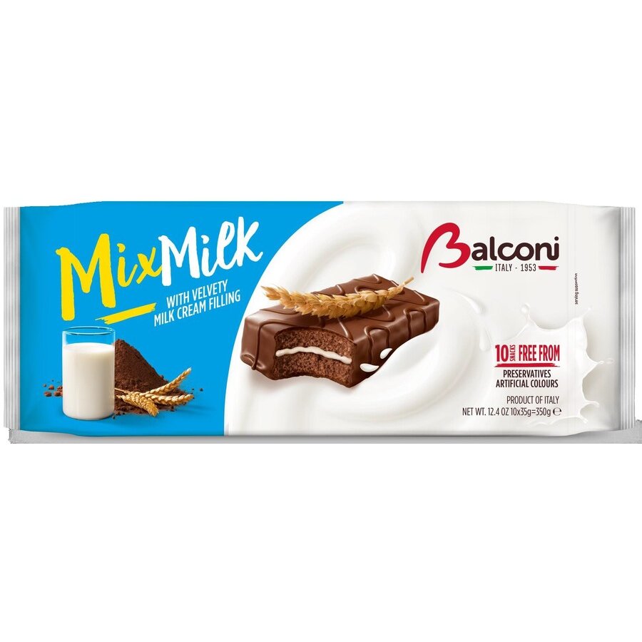 Mix milk BALCONI 10 unidades 350 g