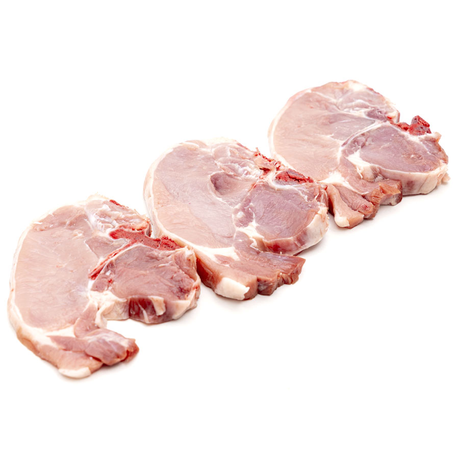 Chuletas de lomo de cerdo kilo