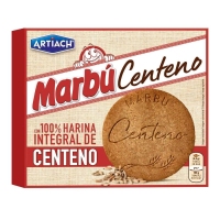 Galletas MARBU harina integral centeno 380 g