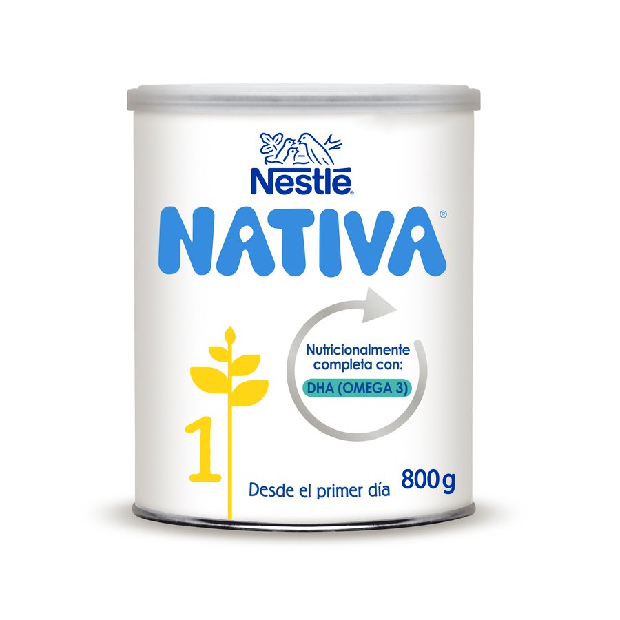 Leche infantil Nestlé NATIVA-1 bote 800 g