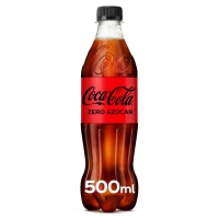 Refresco COCA-COLA Zero botella 500 ml