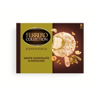 Helado bombón FERRERO chocolate blanco y pistacho 138 g