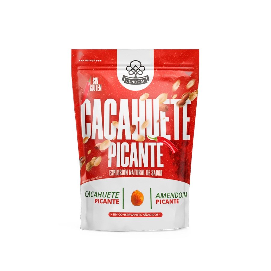 Cacahuetes picantes EL NOGAL 125 g