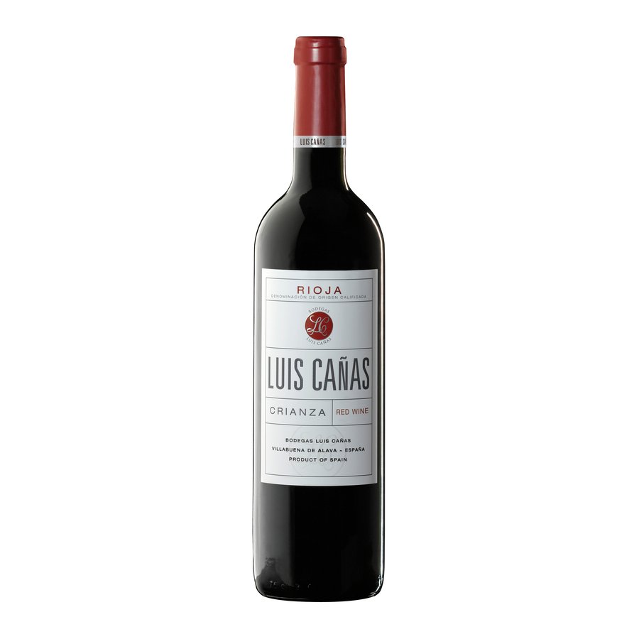 Vino tinto D.O.Ca.Rioja LUIS CAÑAS Crianza botella 75 cl