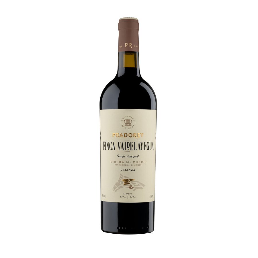 Vino tinto D.O.Ribera del Duero PRADOREY Crianza botella 75 cl