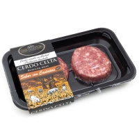 Burger meat cerdo celta CASA CASTELAO castañas 2x100 g