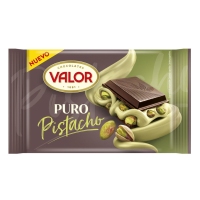 Chocolate puro VALOR pistacho 150 g