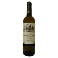 Viño branco D.O.Rías Baixas PAZO DE SERANTELLOS albariño botella 75 cl