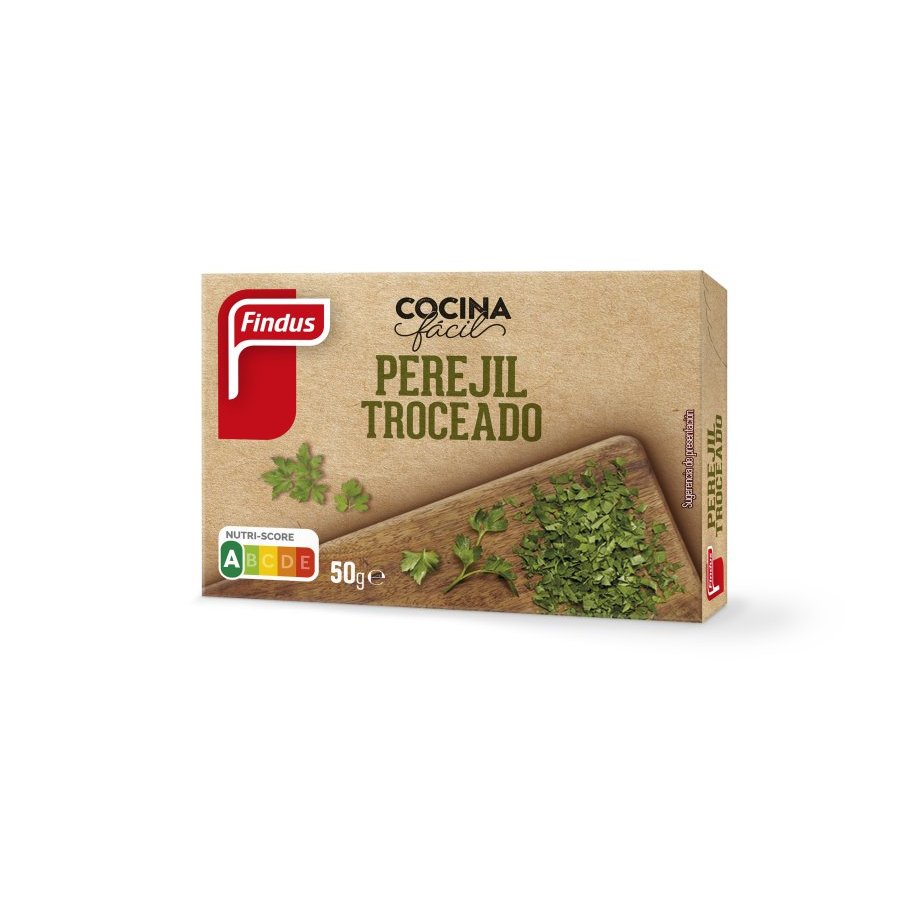 Perejil troceado congelado FINDUS estuche 50 g