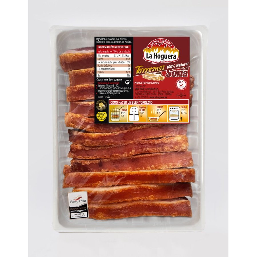 Torrezno de Soria precocinado LA HOGUERA kilo