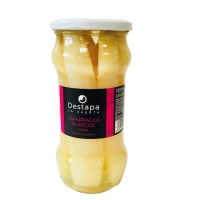 Espárragos blancos DESTAPA LA HUERTA muy gruesos 6/9 frasco 325 g pne.